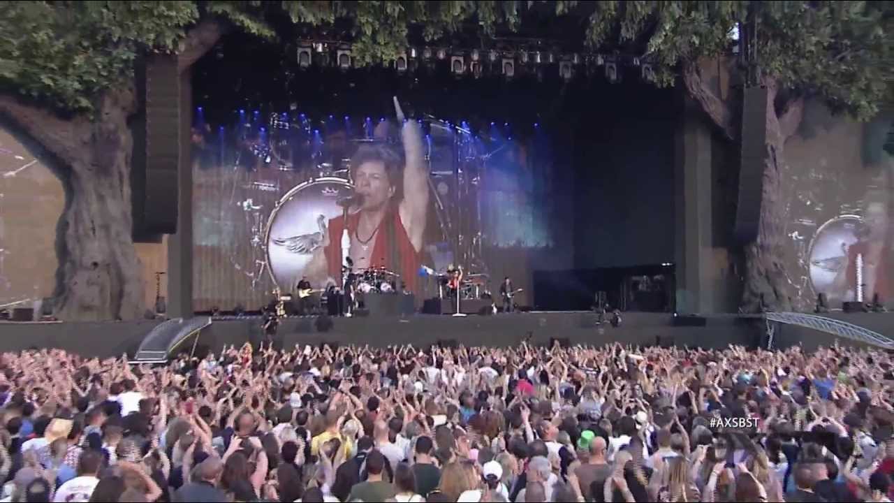 Bon Jovi Barclaycard British Summer Time Hyde Park London 2013