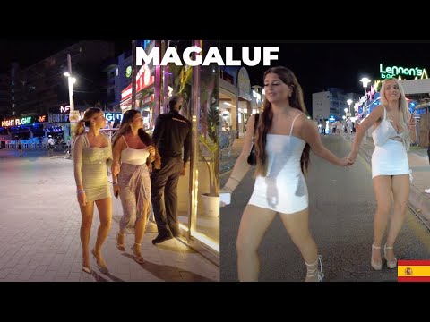 MAGALUF SPAIN INSIDE BARS & CLUBS NIGHTLIFE TOUR