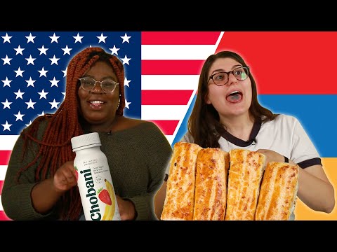 Americans and Armenians Swap Snacks