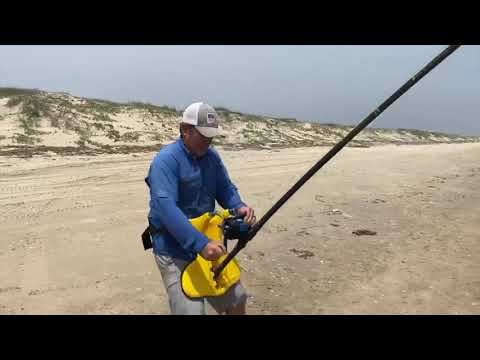 Deon Hunter lands 8ft Bull Shark 