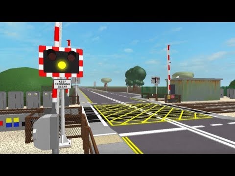 Roblox Automated Level Crossing With Led Lights Railway Crossing Uk Level Crossing On Roblox Youtube