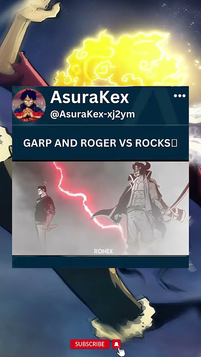 Garp and Roger Vs Rocks🔥|| #onepiece #garp #roger