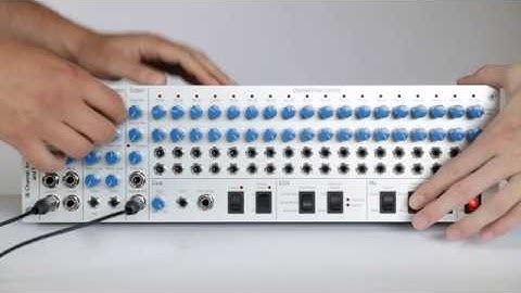 Demo of a DIY 18-channel analog stereo vocoder