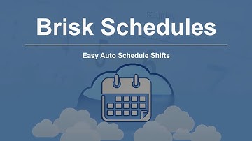 How to Auto Schedule Shifts in Brisk Schedules
