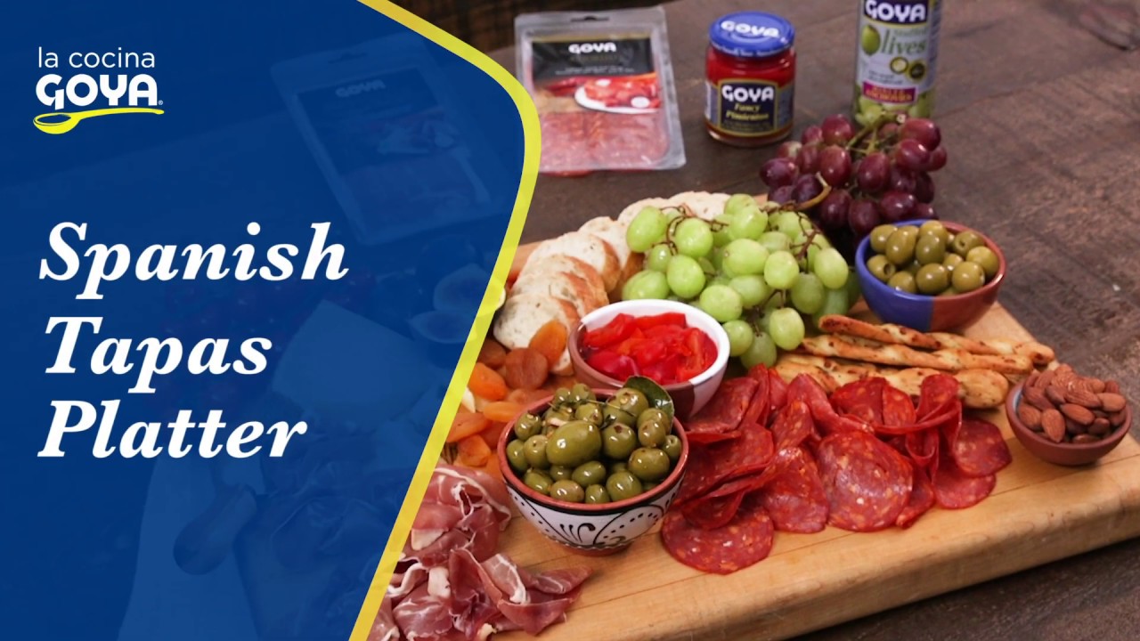 Spanish Tapas Platter YouTube