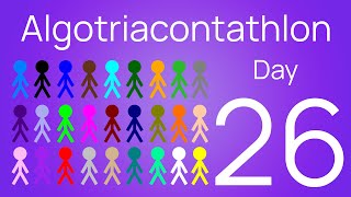 Algotriacontathlon Day 26