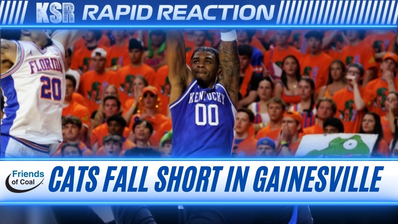 Kentucky Battles But Comes Up Short Against Florida Gators | Rapid Reaction