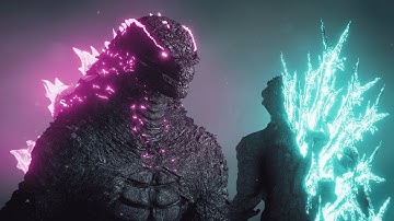 EVOLVED GODZILLA VS GODZILLA MINUS ONE | BLENDER ANIMATION