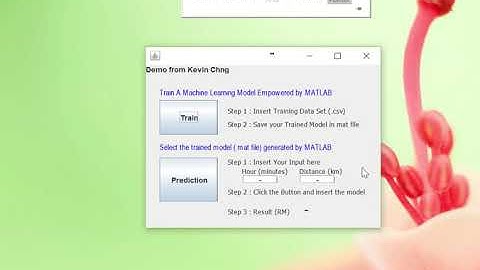 MATLAB TO JAVA Application