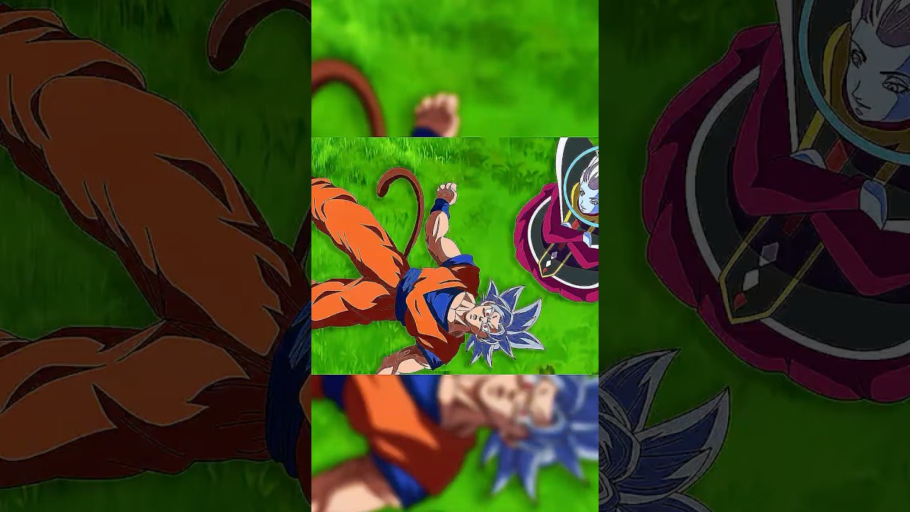 Perfect Oozaru Goku Attacks Whis! 