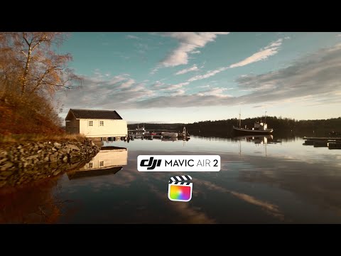 How To Color Grade D-CineLike Footage// Fast, Easy & Cinematic (Mavic Air 2)