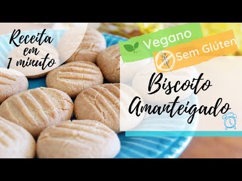 Vídeo: Como Fazer Biscoitos Amanteigados Veganos