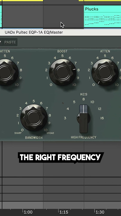 PRO EQ Trick to Add Warmth to Your Mix #musicproduction #edmtips