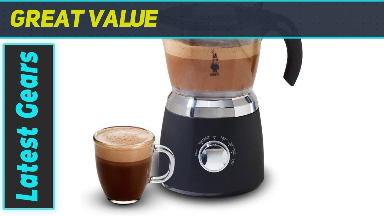 Bialetti Hot Chocolate Maker & Milk Frother: The Ultimate Hot Chocolate Experience