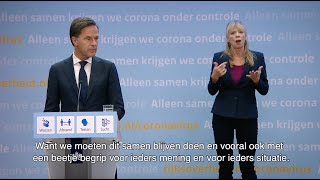 Inleidend statement van MP Rutte en minister De Jonge van 2 november 2021