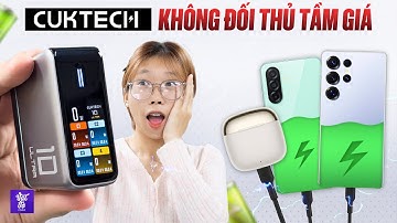 Kiểm chứng Cuktech 10 Ultra: 1 triệu cho sạc 120W, có màn hình, app... ĐỦ VÔ ĐỊCH TẦM GIÁ?