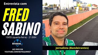 Entrevista com Fred Sabino (jornalista da Bandeirantes)