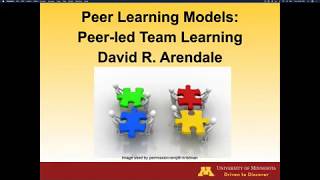 Peer-led Team Learning (PLTL) Overview