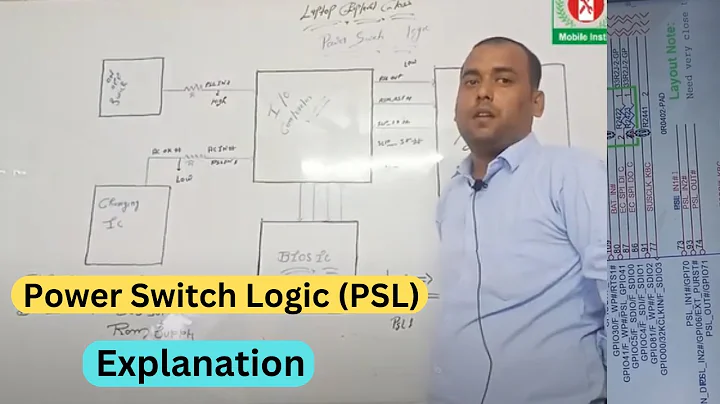 Laptop Repairing Course || Power Switch Logic (PSL) Explanation