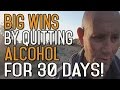 30 Days without Alcohol Is Like Winning a Trophy