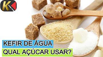 Pode colocar açúcar cristal no kefir de água?