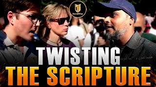 Muslim Debunks Missionary Lies | Hashim | Speakers Corner