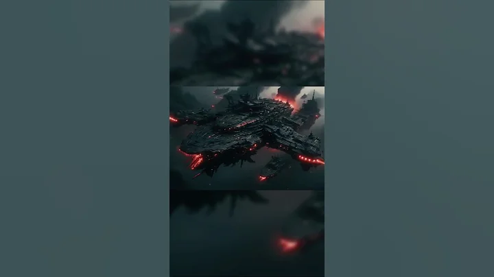 Flying Battle Fortresses ⚔️🔥 Epic AI Sci Fi Animation