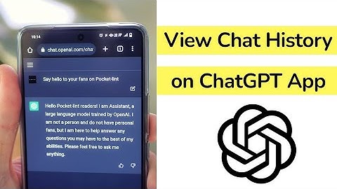 How to View Chat History on ChatGPT App on Android?
