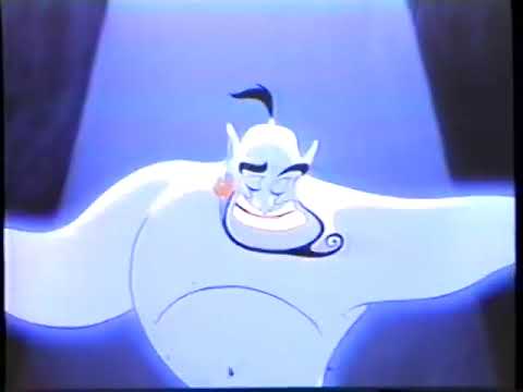 Aladdin / Sleeping Beauty Disney trailers VHS capture