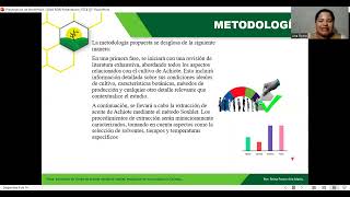 Extracción de Aceite de achiote mediante soxhlet, evaluación de su composición Química.