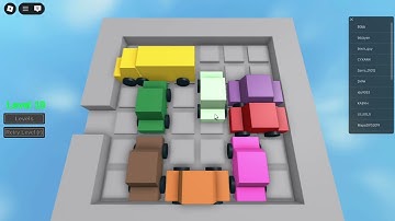 Tutorial 30: Parking Panic on Roblox level 19 walktrough (Roblox 1.19)