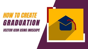 Inkscape for Beginners | Vector Graduation| Inkscape | #Icons #Vector #BrushandBreeze