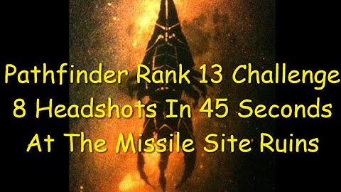 Ghost Recon Breakpoint Pathfinder Rank 13 Challenge 8 Headshots In 45 Seconds At The Missile Site