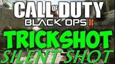 SILENT SHOT TRICKSHOT SHORT CLIP! | BLACK OPS 2