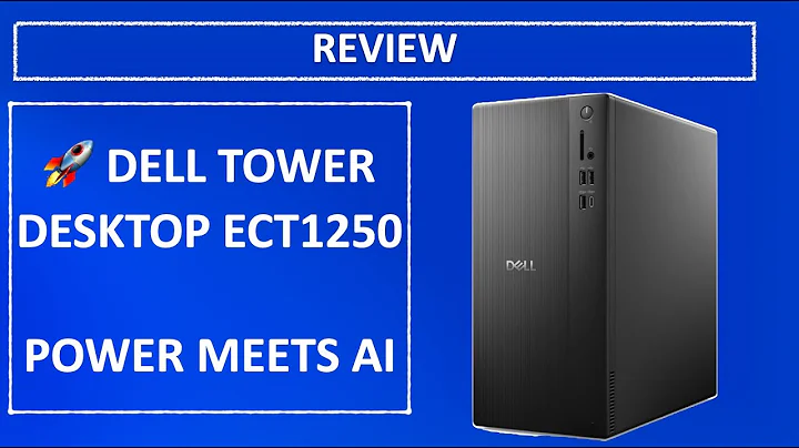 🚀 Dell Tower Desktop ECT1250 Review | Intel Core Ultra 7, 32GB DDR5, 1TB SSD | Power Meets AI