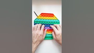 ASMR🔥Satisfying Pop It Fidget Toy #Shorts