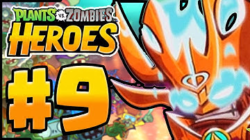 CAPTAIN COMBUSTABLE BOSS! | Plants Vs Zombies Heroes Gameplay Walkthrough Part 9 (PvZ Heroes Ep 9)