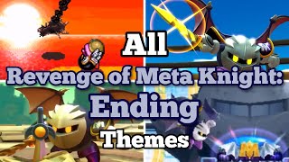 Kirby - All My Friend and the Setting Sun Themes (Revenge of Meta Knight: Ending)