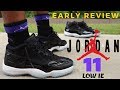 JORDAN 11 LOW IE "SPACEJAM" EARLY REVIEW & ON FEET!!