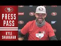 Kyle Shanahan Talks JaMycal Hasty's Journey to the Active Roster | 49ers