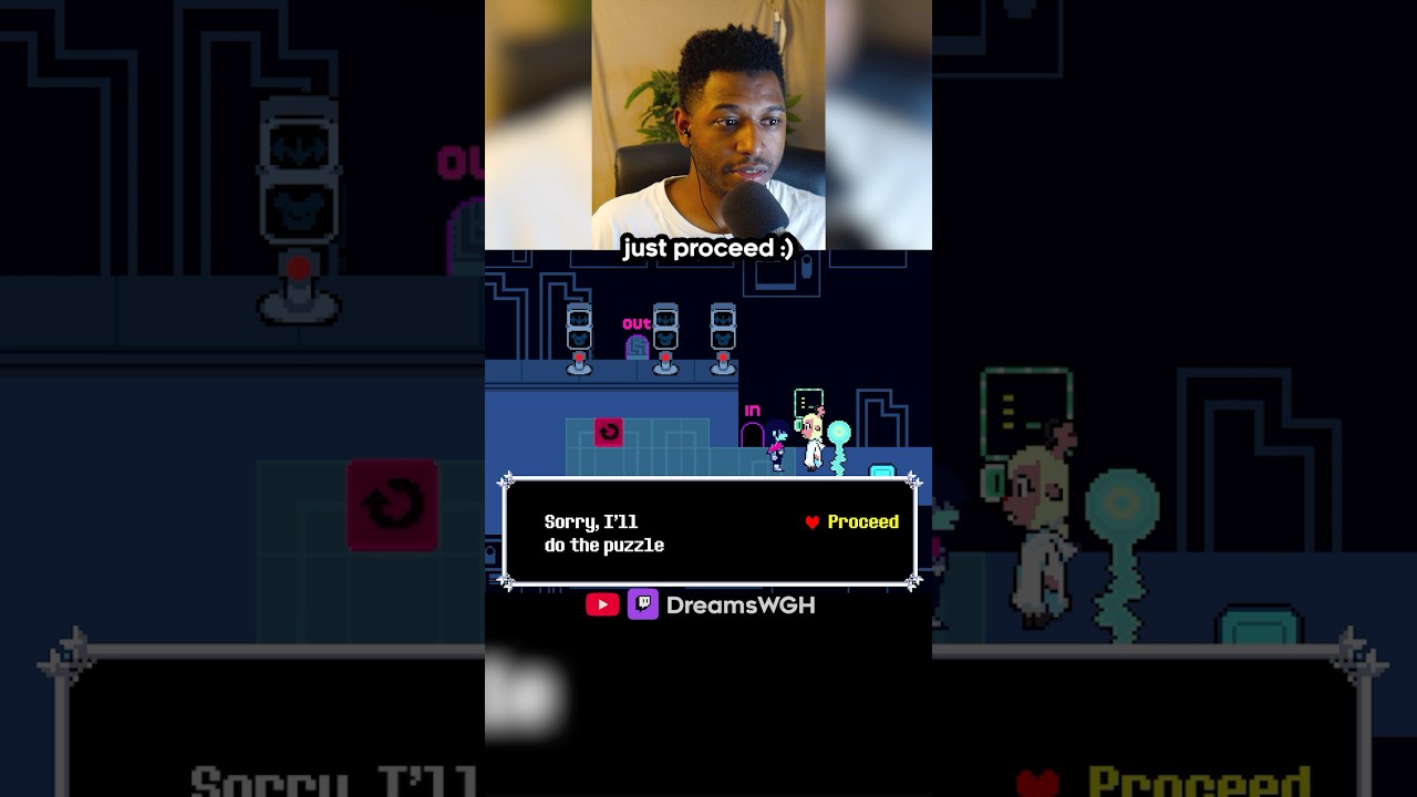 Deltarune’s “Proceed” Route