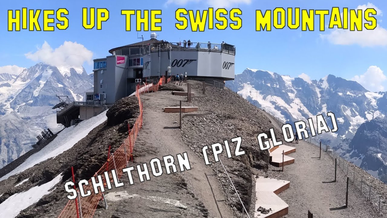 Randonnée de Stechelberg jusqu'au sommet du Schilthorn (Piz Gloria)