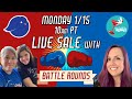 Battle rounds live vintage sale with fat bird finds