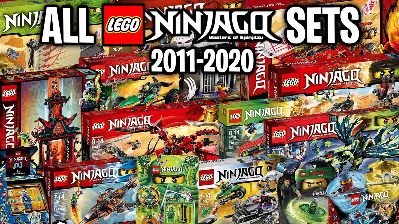 ALL 220+ LEGO NINJAGO SETS (2011-2020) - YouTube