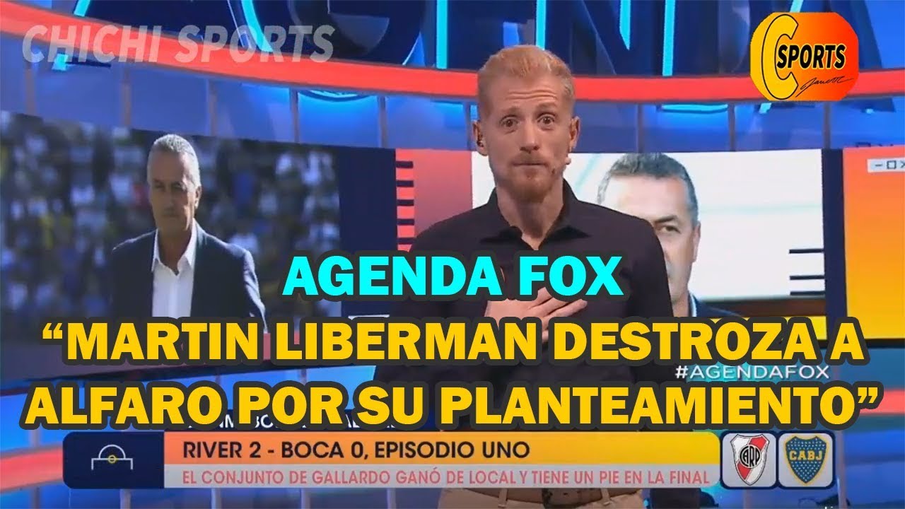 AGENDA FOX |2 DE OCTUBRE 2019 |EDITORIAL DE MARTIN, LIBERMAN DESTROZA A ALFARO POR SU PLANTEAMIENTO|