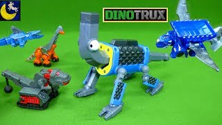NEW Dinotrux Supercharged Toys Talking Otto Wrenches Glider Flying Ton Ton Skya Ty Rux Diecast Toys