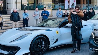 FINALLY CHARLES LECLERC’S FERRARI 812 COMPETIZIONE A/F1 DRIVER NEW COLLECTION #monaco#f1#supercars