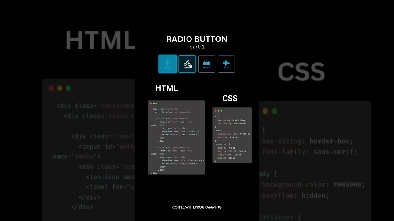 Radio button animation 😱