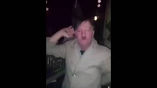 Adolf Hitler dancing (colorized)