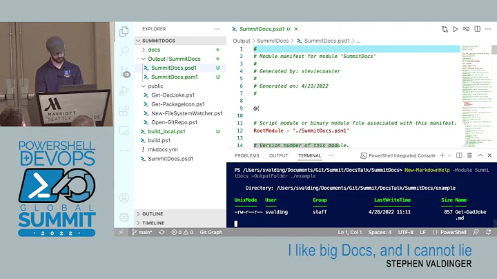 PSHSummit 2022 - I like good Docs, and I cannot li...